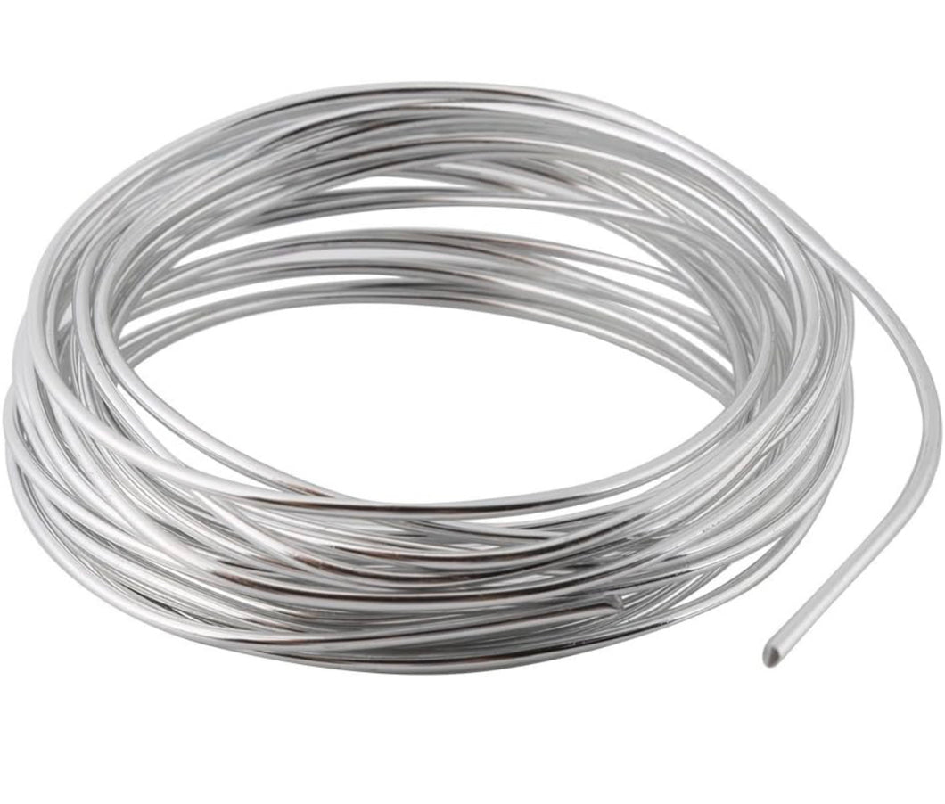 2mm Gauge Aluminum Wire, 16.5 Ft